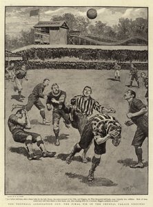 La Coppa della Football Association, la finale nei giardini del Crystal Palace da Henry Marriott Paget