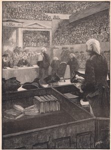 Il processo di Warren Hastings AD 1788 da Henry Marriott Paget