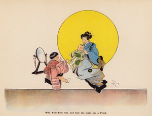 Illustrazione per Le avventure di una bambola giapponese