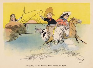 Illustrazione per Le avventure di una bambola giapponese