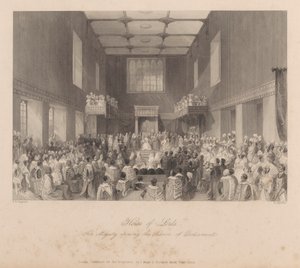 Sua Maestà apre la Sessione del Parlamento da Henry Melville