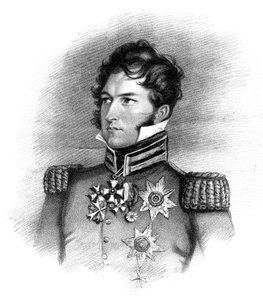 Principe Leopoldo Giorgio Cristiano Federico di Sassonia-Coburgo-Saalfeld, 1816 da Henry Meyer
