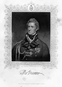 Sir Thomas Munro 1761-1827, soldato e statista scozzese, XIX secolo da Henry Meyer