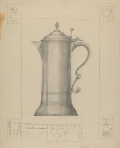 Boccale di peltro da Henry Meyers