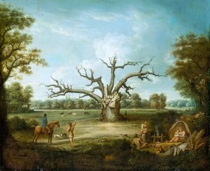 La quercia di Fairlop, foresta di Hainault da Henry Milbourne