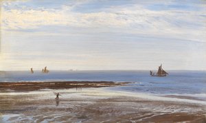 Vicino a Margate - Sera, 1870 da Henry Moore