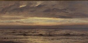 La spiaggia, sera