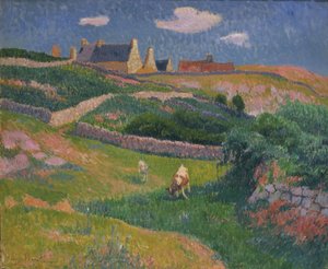 Paesaggio bretone da Henry Moret