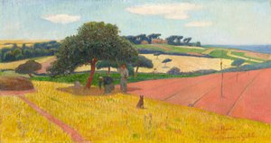 Les Chaumes en Guidel, 1891 da Henry Moret