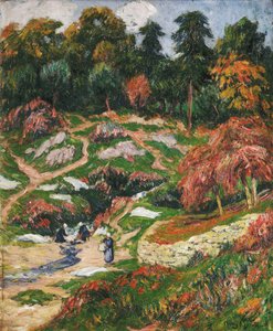Il Lavatoio a Doelan, Finistere da Henry Moret