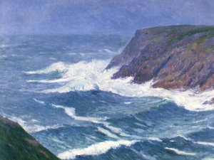Île de Groix, paesaggio costiero ingresso del porto Saint Nicolas, 1908