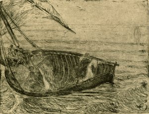 Cristo che cammina sulle acque da Henry Ossawa Tanner