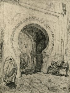 Porta a Tangeri da Henry Ossawa Tanner