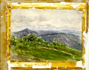 Paesaggio di montagna, Highlands, Carolina del Nord da Henry Ossawa Tanner