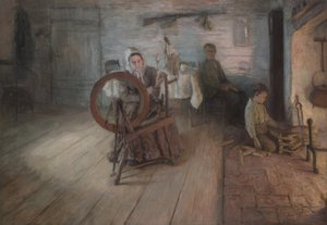 Filatura alla luce del fuoco - L