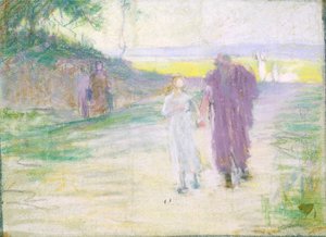 Studio per la fuga in Egitto da Henry Ossawa Tanner