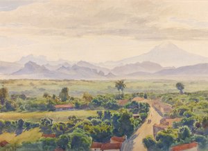 Veduta di Cuernavaca, fine XIX - inizio XX secolo da Henry Otto Wix