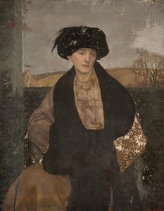 Ritratto di Mrs Lester della Valle di Slad, Stroud, 1914