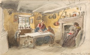 A casa della signora Bulley, Hooe, vicino a Plymouth da Henry Perlee Parker