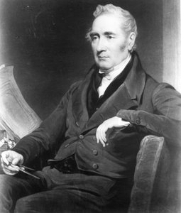 George Stephenson, inciso da Charles Turner, 1838 da Henry Perronet Briggs