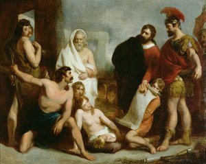 I romani insegnano le arti meccaniche agli antichi britanni
