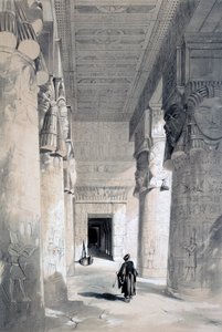 Tempio di Denderah, Egitto, XIX secolo
