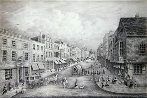 La High Street, Guildford, Surrey da Henry Prosser