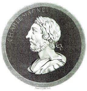 Ritratto di Carlo Magno, da 