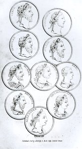 Ritratti degli imperatori romani, da 