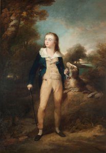 Master Cathcart e cane, c.1810 da Henry Raeburn