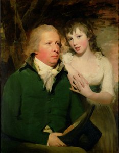 Sir Alexander Don con sua figlia Elizabeth da Henry Raeburn