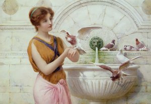 Vicino alla fontana