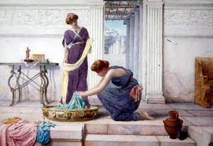 Doveri domestici, c.1895 da Henry Ryland