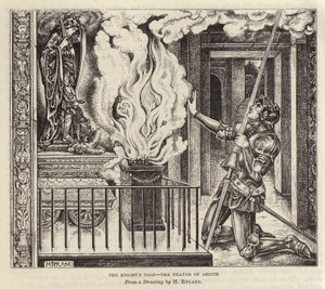 Il racconto del cavaliere da Henry Ryland