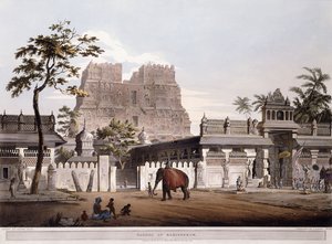 Pagoda a Ramisseram, 1803