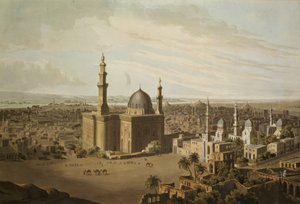 Veduta del Cairo, inciso da Daniel Havell (1785-1826) 1809 da Henry Salt
