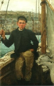 Ritratto di Jack Rolling da Henry Scott Tuke