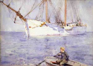 Effetto del tramonto da Henry Scott Tuke