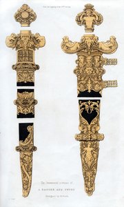 Pugnale e spada, inizio XVI secolo, 1843
