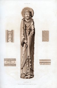 Re Clodoveo I, c1100, 1843 da Henry Shaw