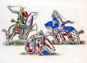 Cavalieri in combattimento da Henry Shaw