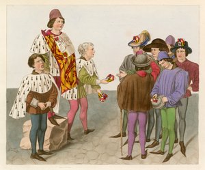 Proclamazione di un torneo, 1450 da Henry Shaw