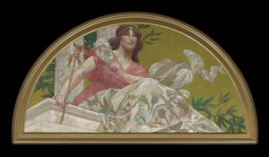 Musa della commedia, 1893 da Henry Siddons Mowbray