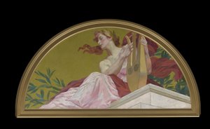 Musa della Poesia Lirica, 1893 da Henry Siddons Mowbray