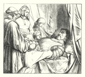 Il lamento dei famosi (incisione) da Henry Stacey (after) Marks