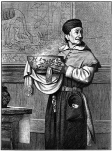 Portando la ciotola del wassail, 1874