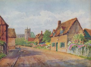 Il cottage di Bunyan, Elstow, Bedford, 1947 da Henry Stannard