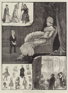 Ballata in costume per bambini alla Mansion House da Henry Stephen Ludlow