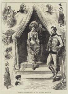 Schizzi a un ballo in maschera alla Royal Albert Hall