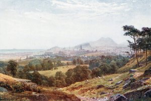 Edimburgo da "Riposa e sii grato" (litografia a colori)